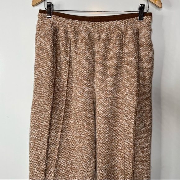 Out From Under Brown Marled Straight Leg Pull On Pants Medium - Picture 3 of 7